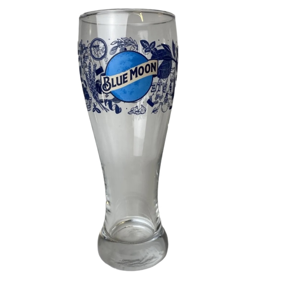 Blue Moon  "Salute' " Pilsner Glass 20 OZ